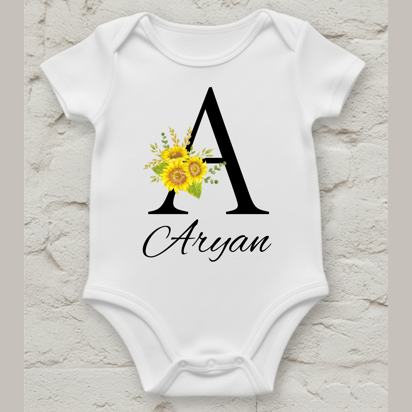 Romper with Customized Name