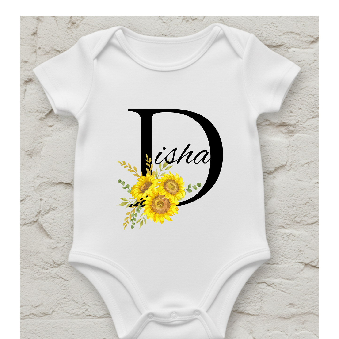 Romper with Customized Name
