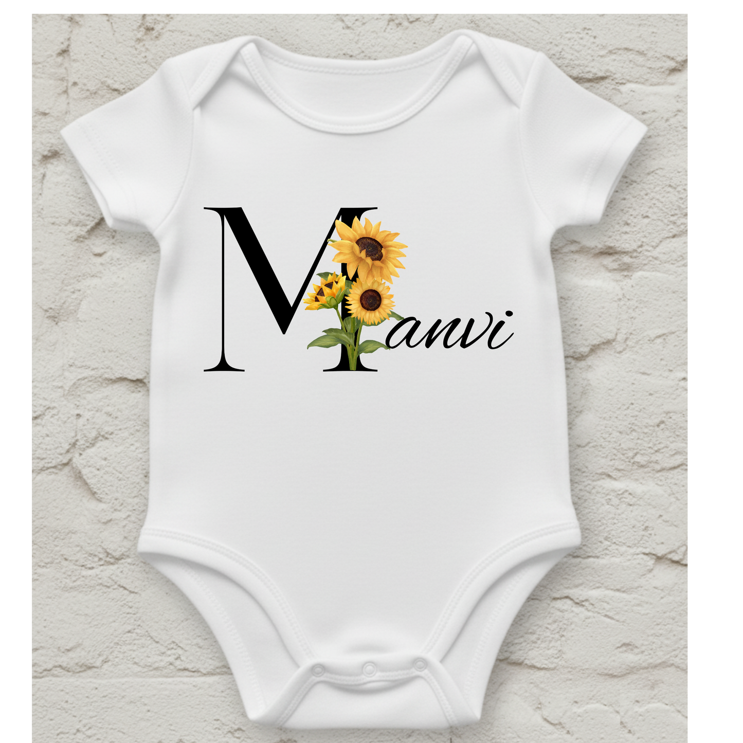 Romper with Customized Name
