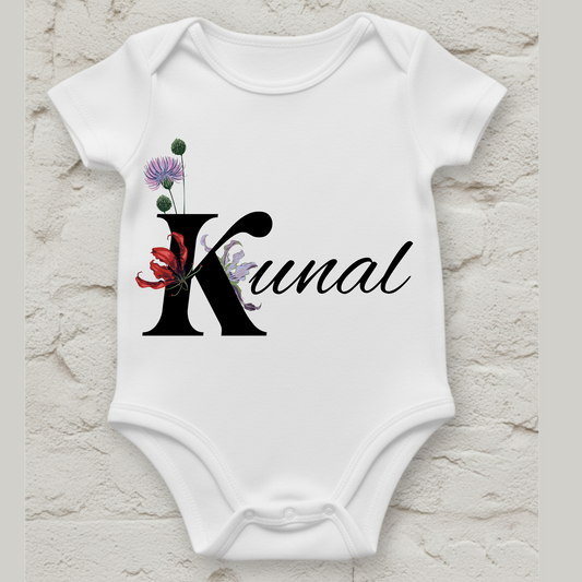 Romper with Customized Name