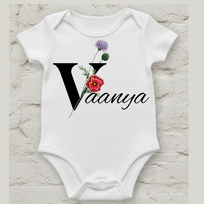 Romper with Customized Name