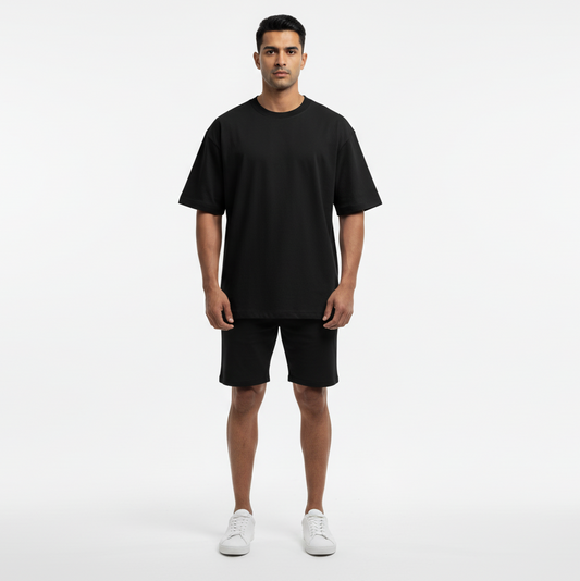 Men's Black Oversized T-shirt