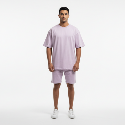 Men's Lilac Oversized T-shirt