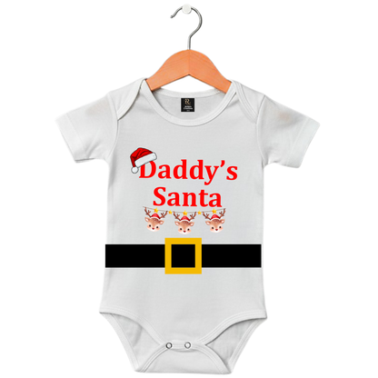 RoMan Creations Special Daddy's Santa Christmas Design Onesies
